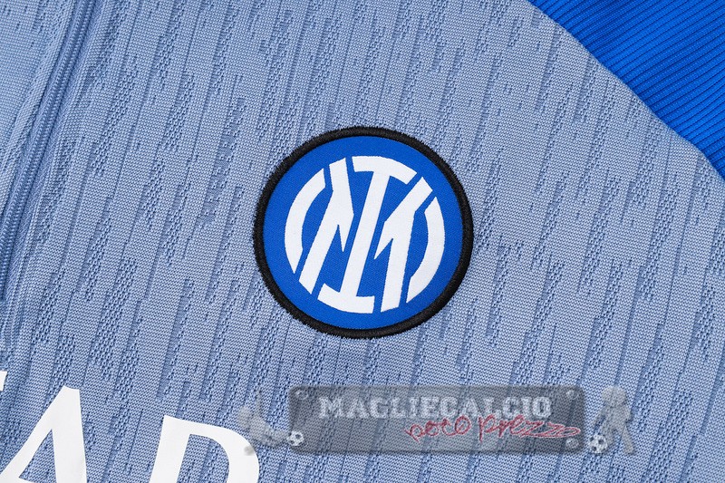 Sudadera Formazione Inter Milan 2024 2025 Blu Luce