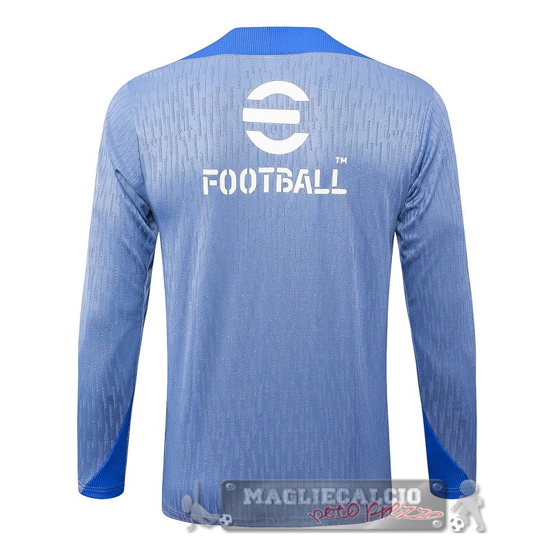 Sudadera Formazione Inter Milan 2024 2025 Blu Luce