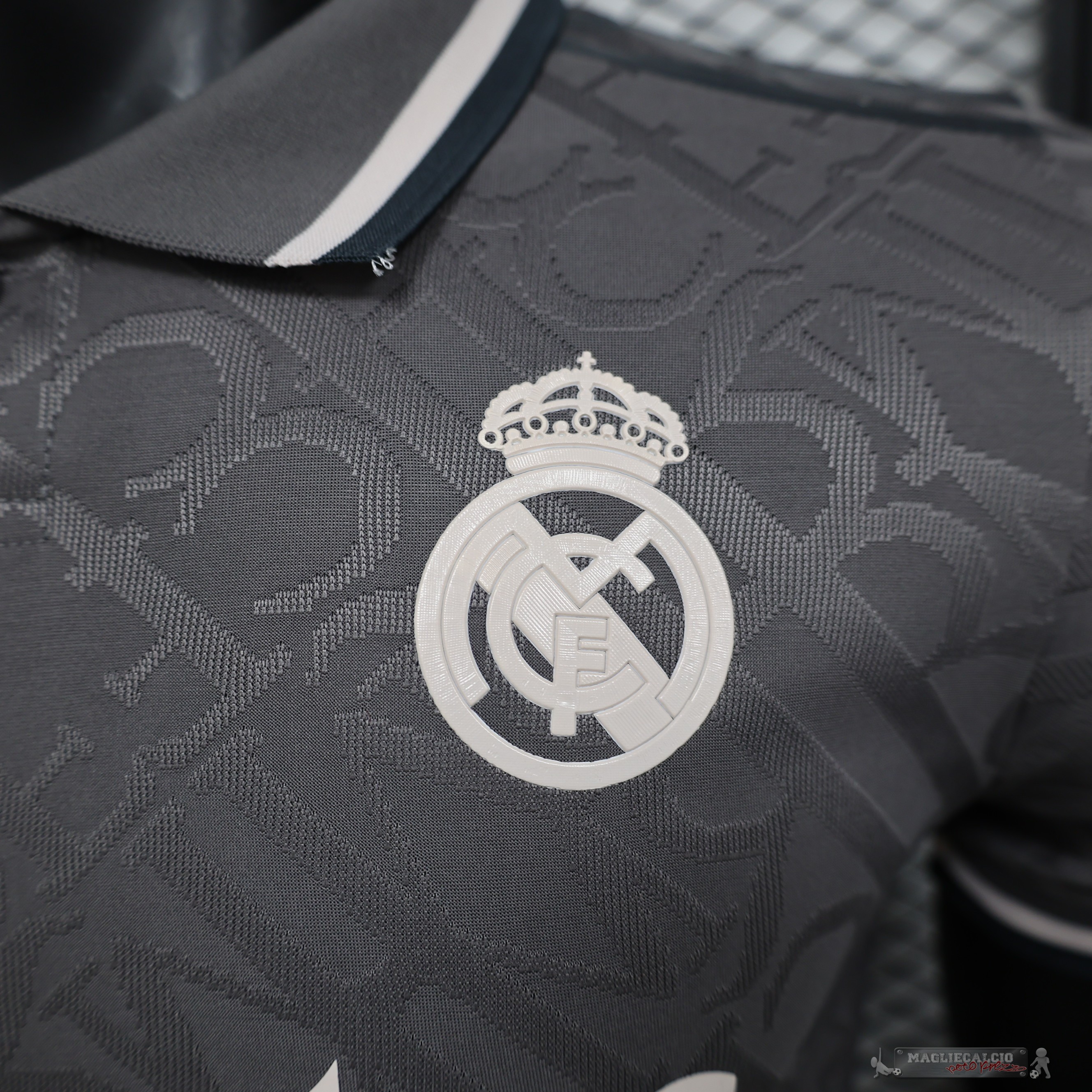 Terza Giocatori Maglia Real Madrid 2024 2025 Nero