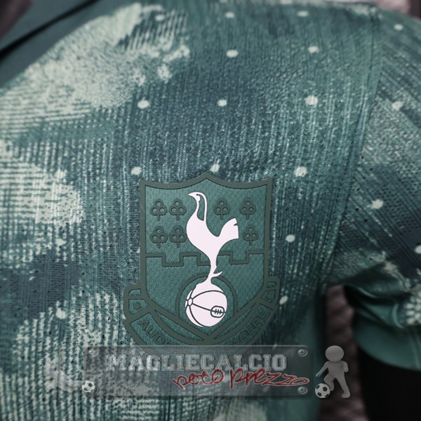 Terza Giocatori Maglia Tottenham Hotspur 2024 2025 Verde
