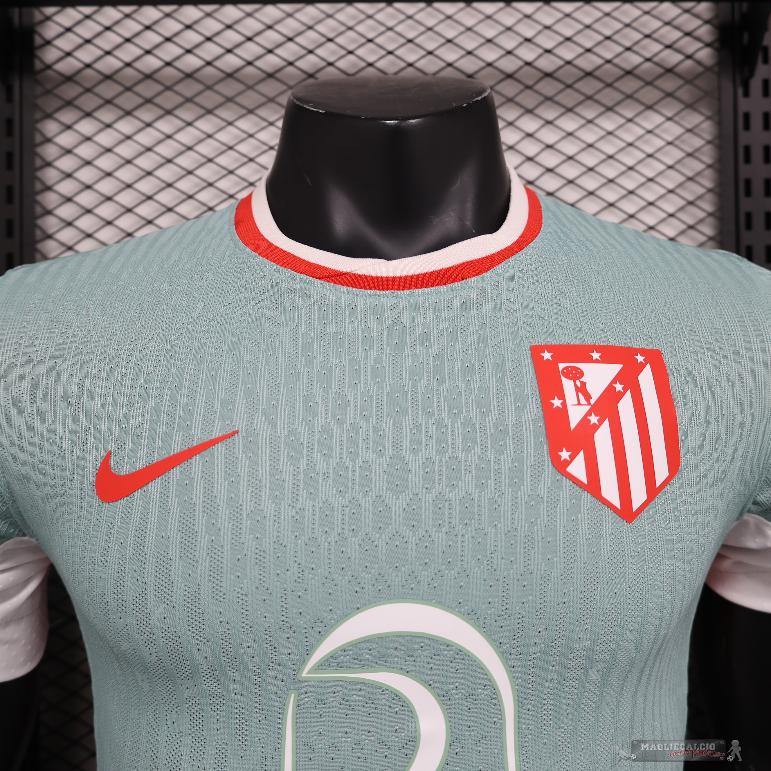 Thailandia Away Giocatori Maglia Atletico Madrid 2024 2025 Verde