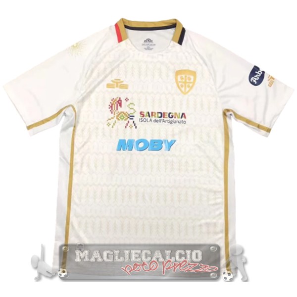 Thailandia Away Maglia Cagliari 2024 2025 Bianco