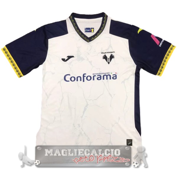 Thailandia Away Maglia Hellas Verona 2024 2025 Bianco Blu