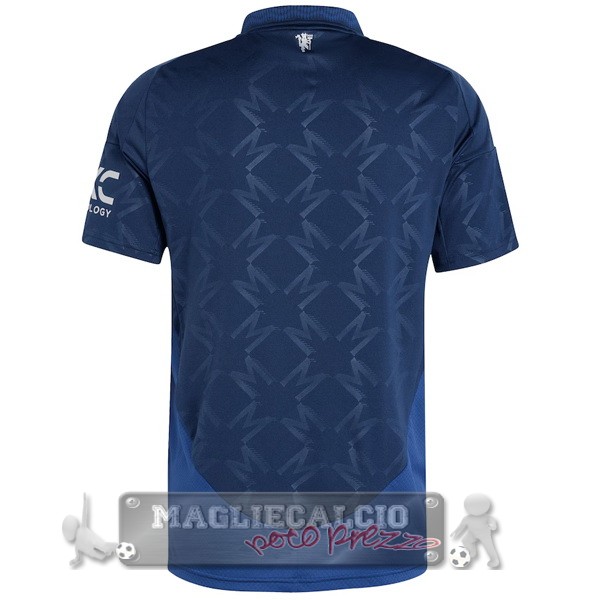 Thailandia Away Maglia Manchester United 2024 2025 Blu