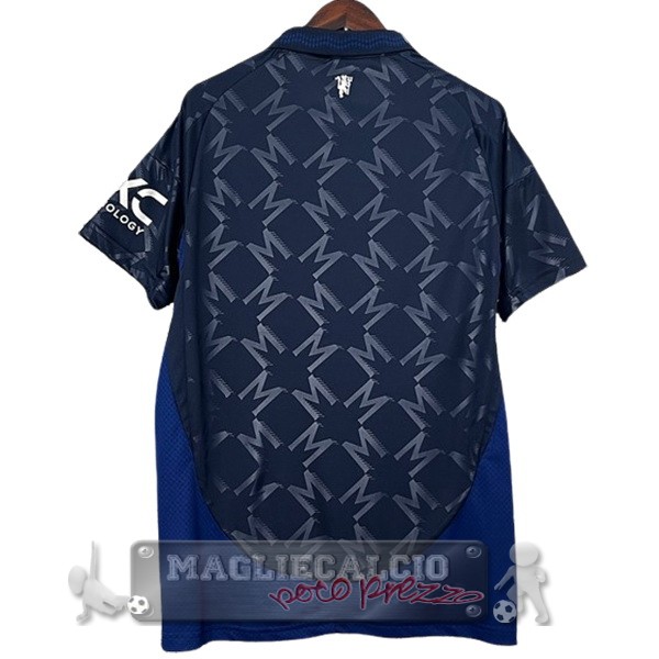 Thailandia Away Maglia Manchester United 2024 2025 Blu