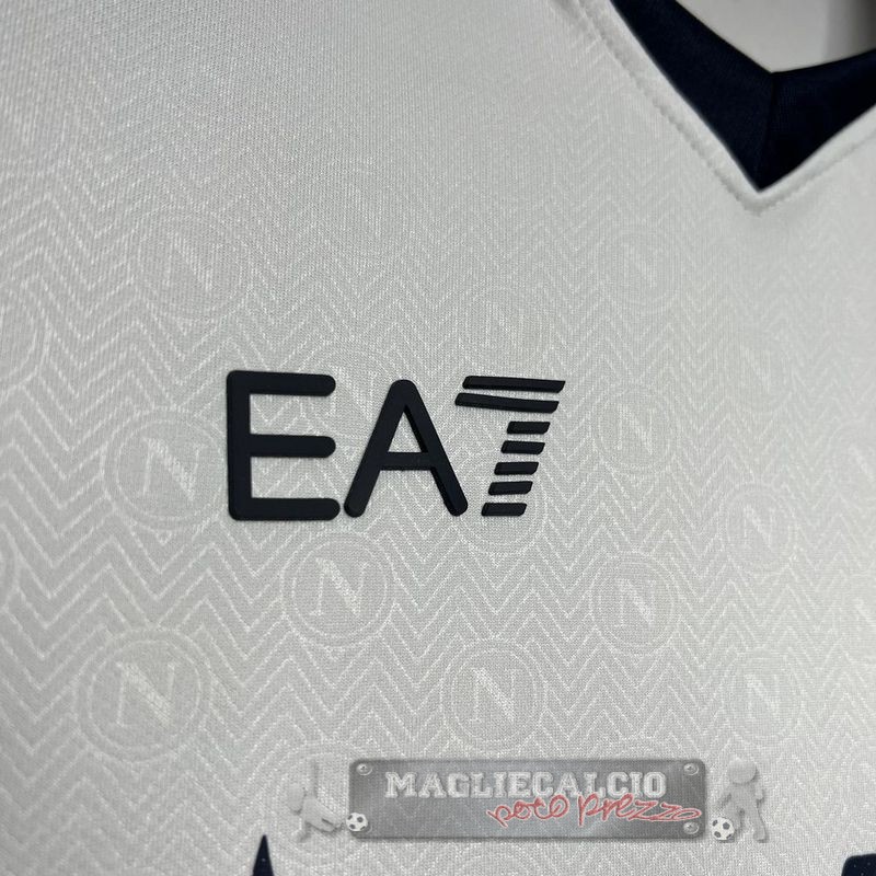 Thailandia Away Maglia Napoli 2024 2025 Bianco