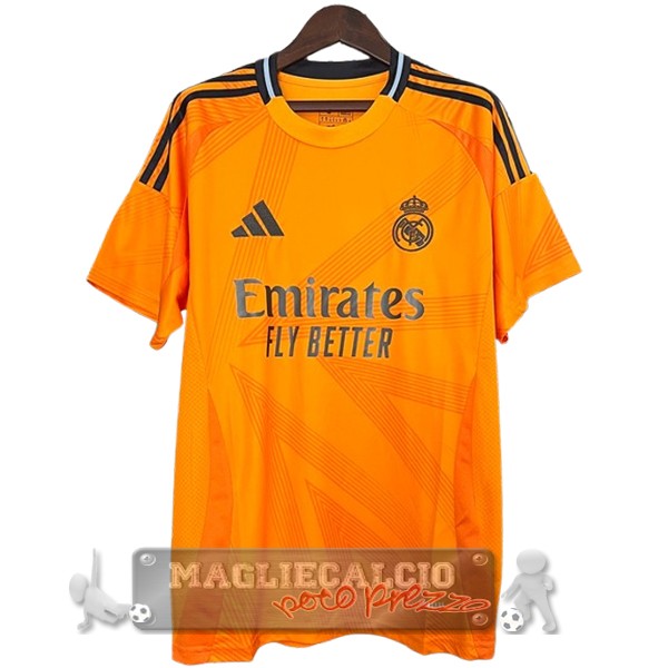 Thailandia Away Maglia Real Madrid 2024 2025 Arancione