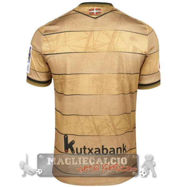 Thailandia Away Maglia Real Sociedad 2024 2025 Giallo