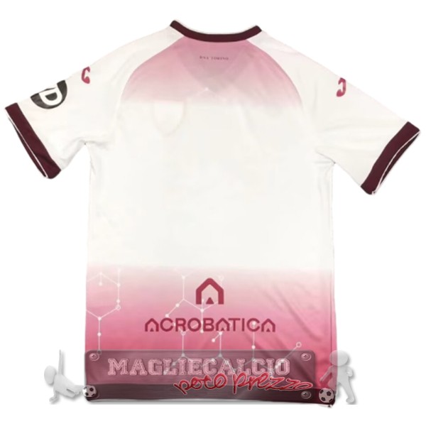 Thailandia Away Maglia Torino 2024 2025 Bianco I Rosso