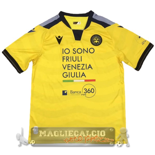 Thailandia Away Maglia Udinese 2024 2025 Giallo