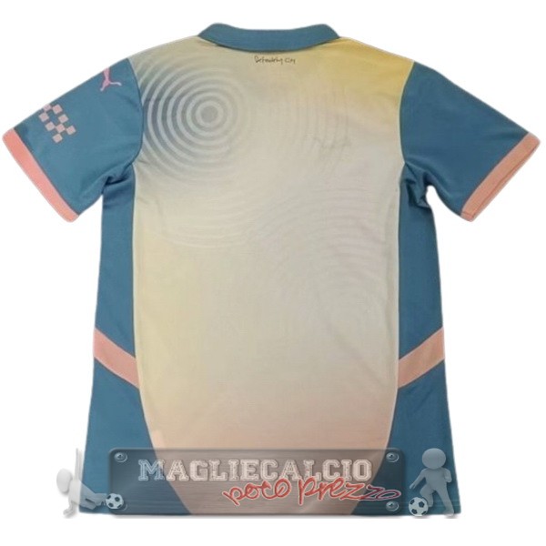 Thailandia Fourth Maglia Manchester City 2024 2025 Giallo