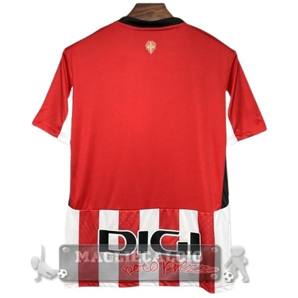 Thailandia Home Maglia Athletic Bilbao 2024 2025 Rosso Bianco