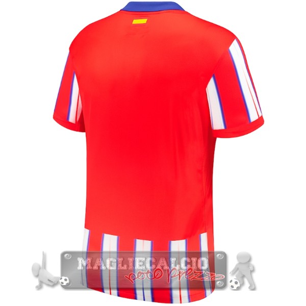 Thailandia Home Maglia Atletico Madrid 2024 2025 Rosso Bianco