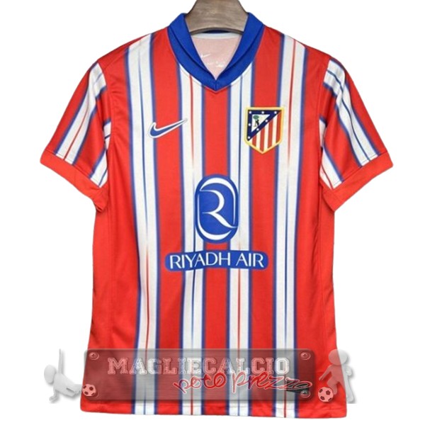 Thailandia Home Maglia Atletico Madrid 2024 2025 Rosso Bianco