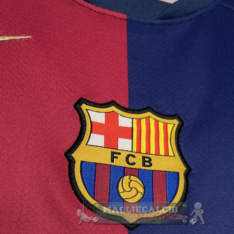 Thailandia Home Maglia Barcelona 2024 2025 Blu I Rosso