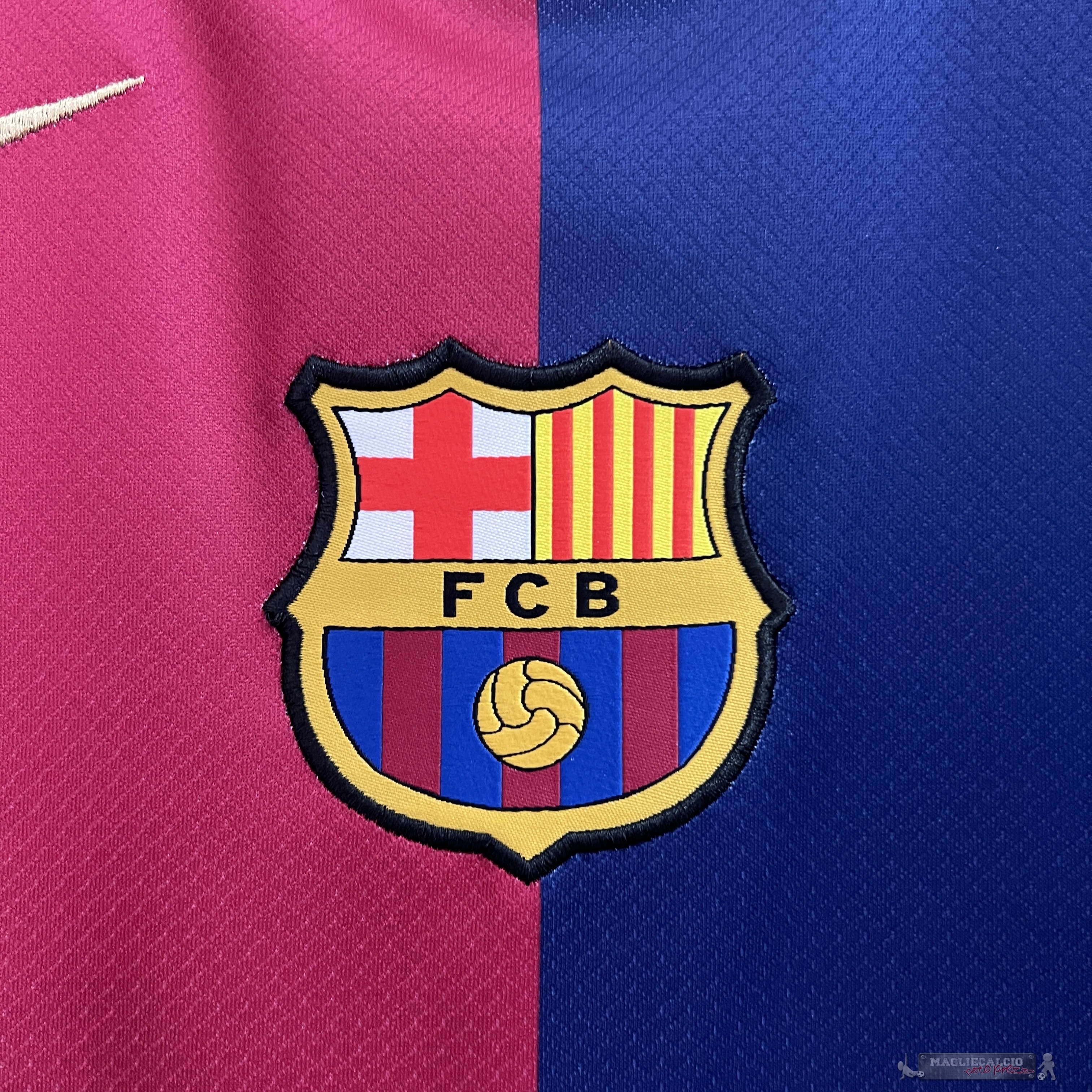 Thailandia Home Maglia Barcelona 2024 2025 Blu Rosso