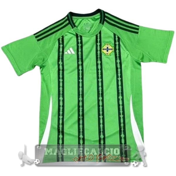 Thailandia Home Maglia Irlanda del Nord 2024 Verde