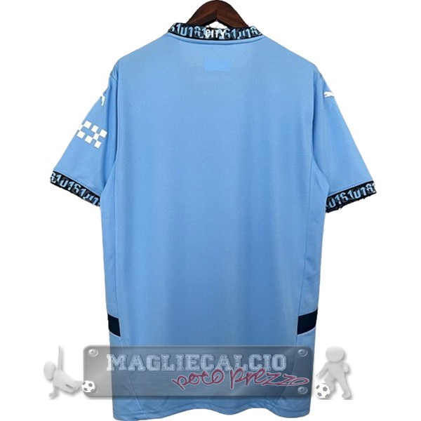 Thailandia Home Maglia Manchester City 2024 2025 Blu
