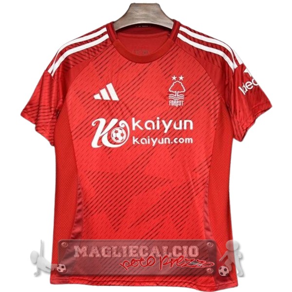 Thailandia Home Maglia Nottingham Forest 2024 2025 Rosso
