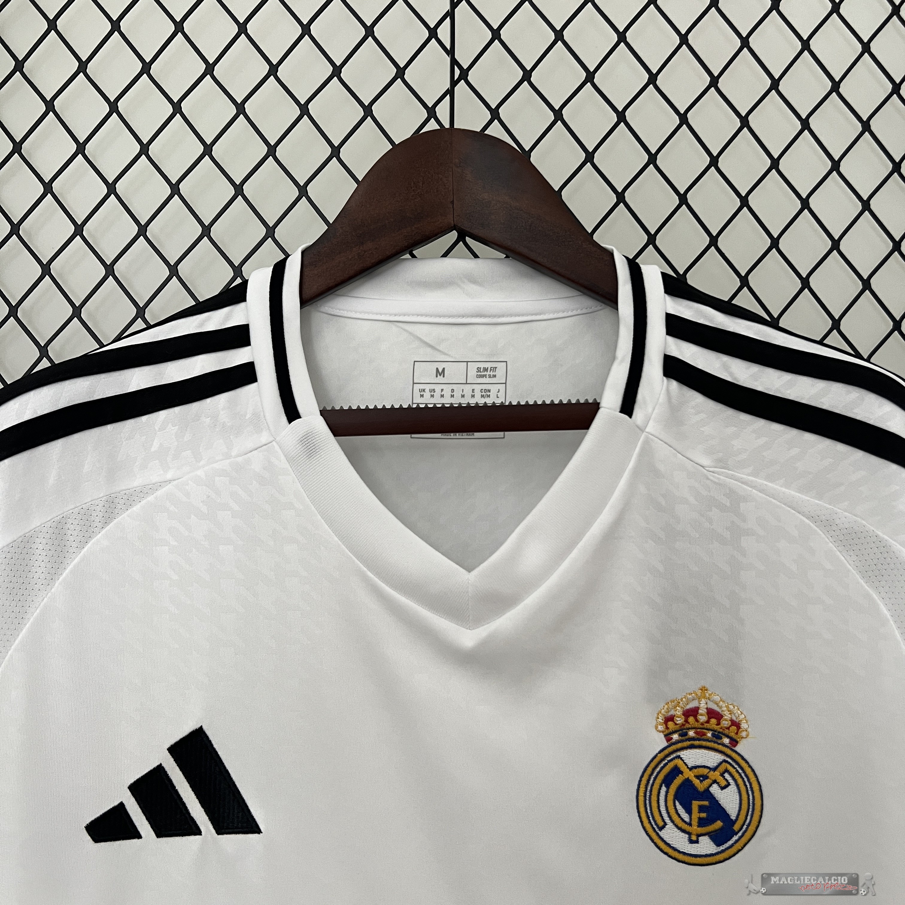 Thailandia Home Maglia Real Madrid 2024 2025 Bianco
