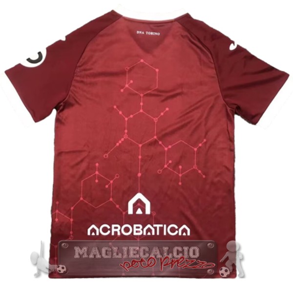 Thailandia Home Maglia Torino 2024 2025 Rosso Bianco
