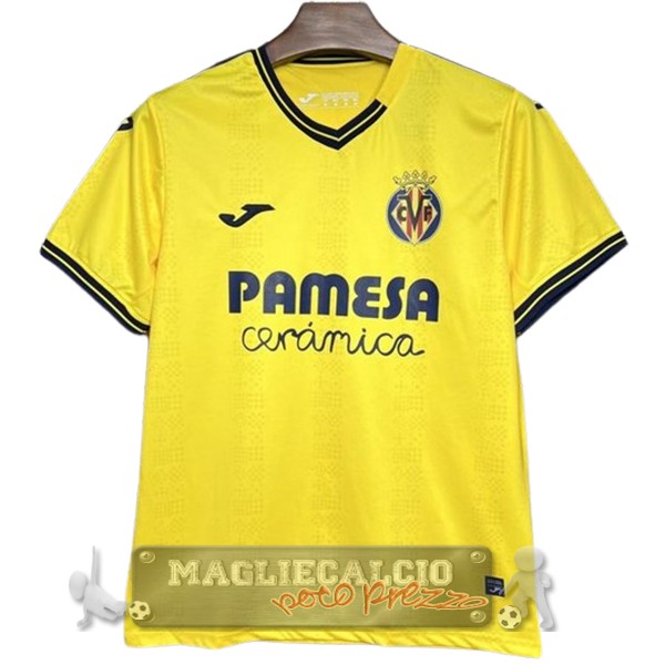 Thailandia Home Maglia Villarreal 2024 2025 Giallo