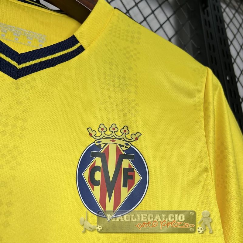 Thailandia Home Maglia Villarreal 2024 2025 Giallo