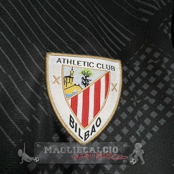 Thailandia Portiere Maglia Athletic Bilbao 2024 2025 Nero