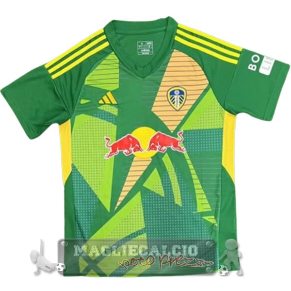 Thailandia Portiere Maglia Leeds United 2024 2025 Verde