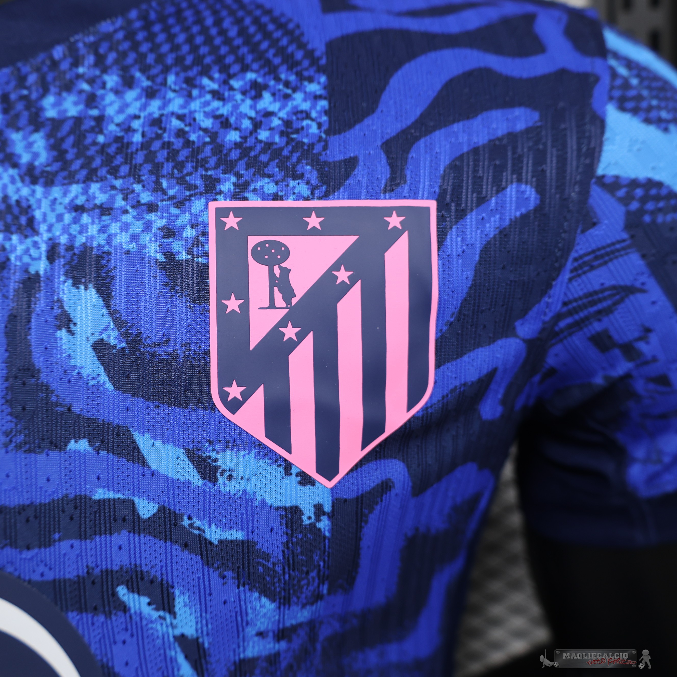 Thailandia Terza Giocatori Maglia Atletico Madrid 2024 2025 Blu