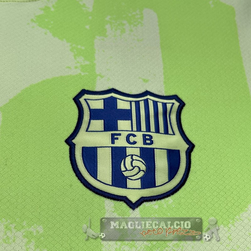 Thailandia Terza Maglia Barcelona 2024 2025 I Verde