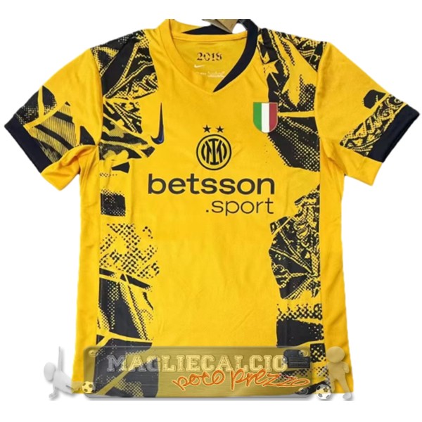 Thailandia Terza Maglia Inter Milán 2024 2025 Giallo