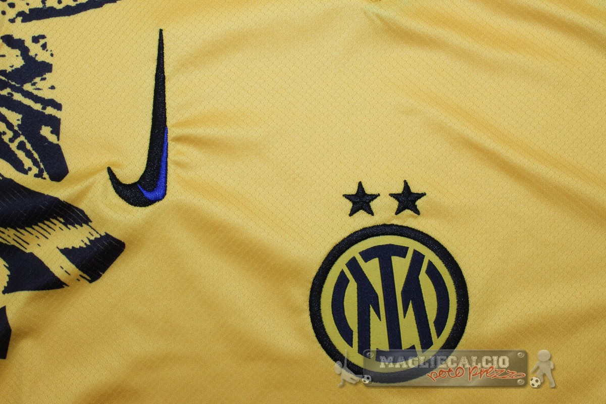 Thailandia Terza Maglia Inter Milán 2024 2025 Giallo