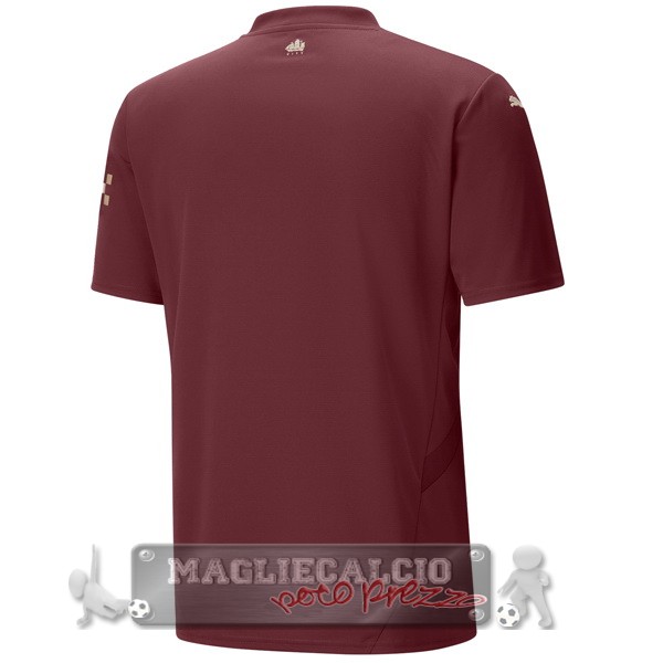 Thailandia Terza Maglia Manchester City 2024 2025 Rosso