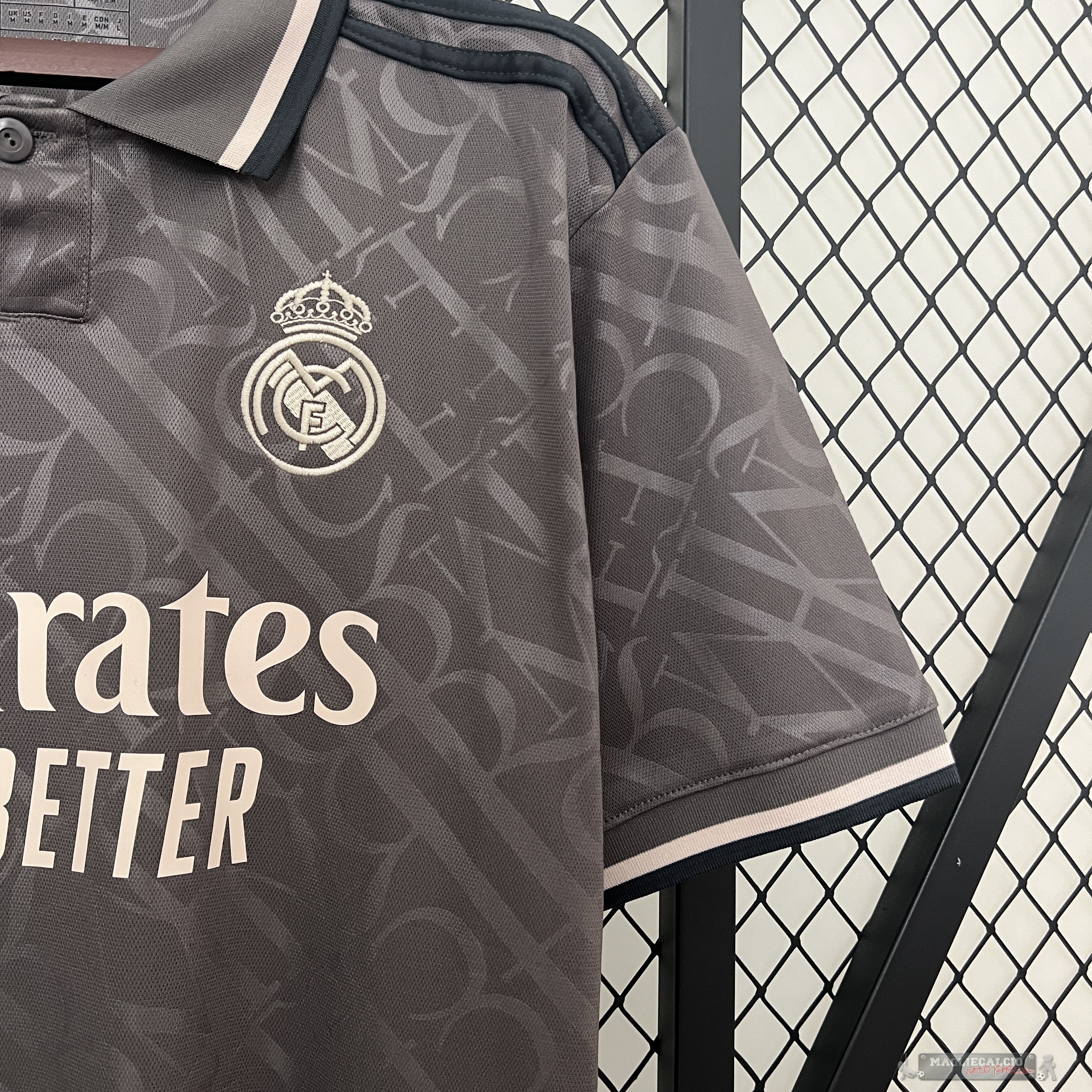 Thailandia Terza Maglia Real Madrid 2024 2025 Nero