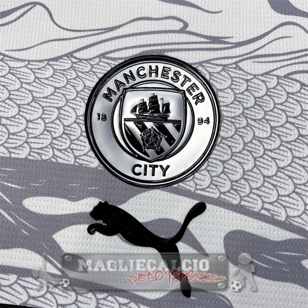 Thailandia speciale Maglia Manchester City 2024 2025 Bianco