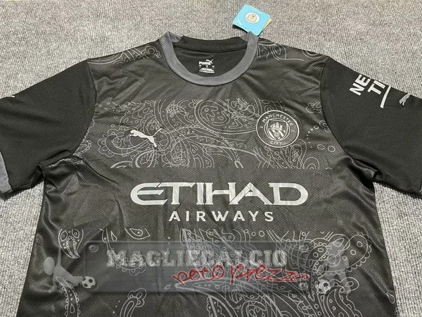 Thailandia speciale Maglia Manchester City 2024 2025 Nero