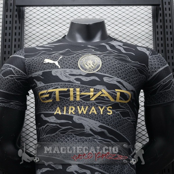 speciale Giocatori Maglia Manchester City 2024 2025 Nero