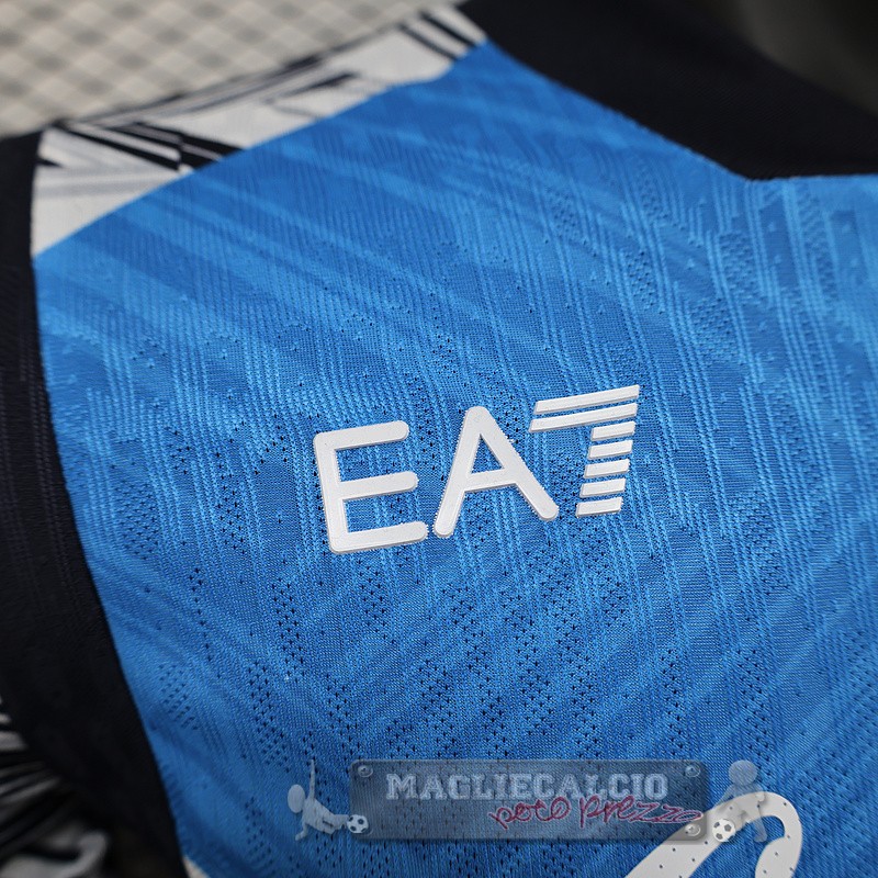 speciale Giocatori Maglia Napoli 2024 2025 Blu Bianco