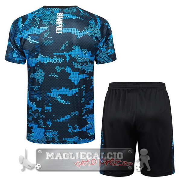 Formazione Set Completo Napoli 2024 2025 Blu Marino