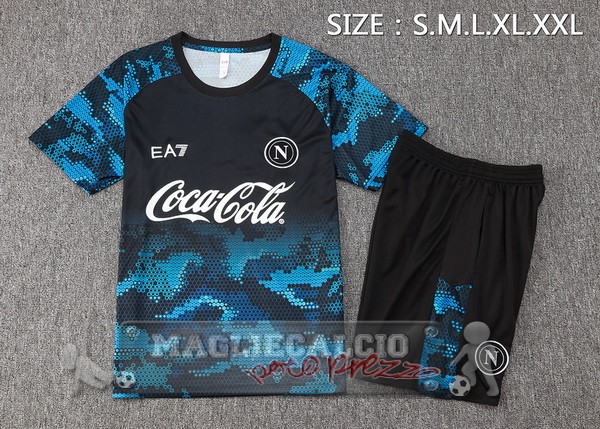 Formazione Set Completo Napoli 2024 2025 Blu Marino
