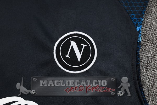 Formazione Sin Mangas Napoli 2024 2025 Blu Nero