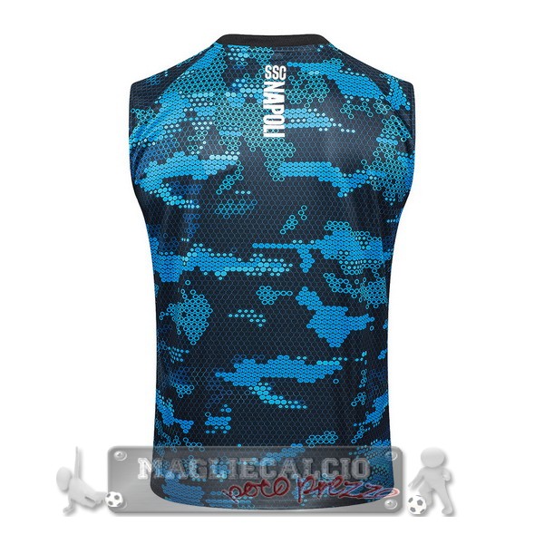 Formazione Sin Mangas Napoli 2024 2025 Blu Nero
