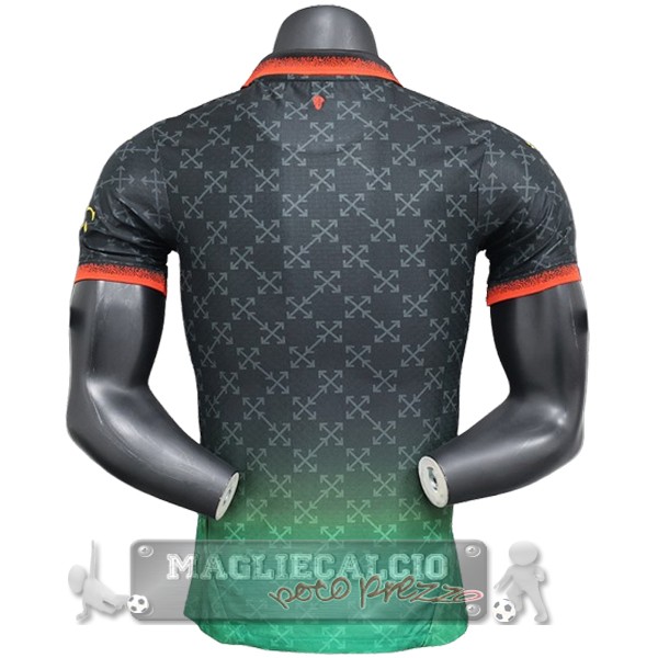 Fourth Giocatori Maglia Calcio AC Milan 2024 2025 Verde Nero