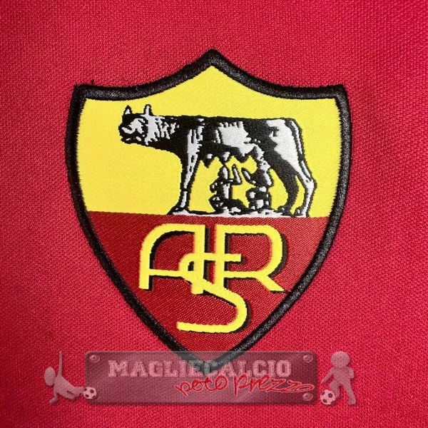 Home Maglia Calcio Manica lunga As Roma Retro 1998 1999
