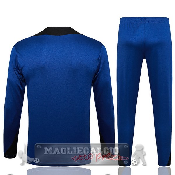 Set Completo Sudadera Formazione Inter Milán 2024 2025 Blu Nero