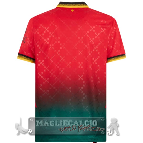 Thailandia Fourth Maglia Calcio AC Milan 2024 2025 Rosso Verde