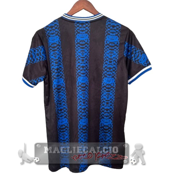 Thailandia speciale Maglia Calcio Inter Milán 2024 2025 Blu Nero
