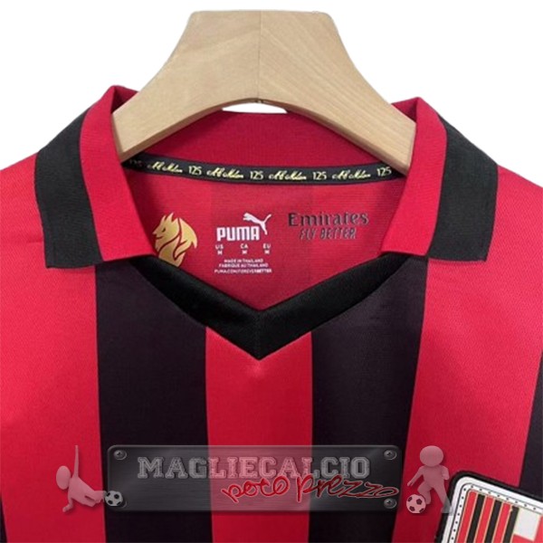 Thailandia speciale Maglia Calcio Manica lunga AC Milan 2024 2025 I Rosso