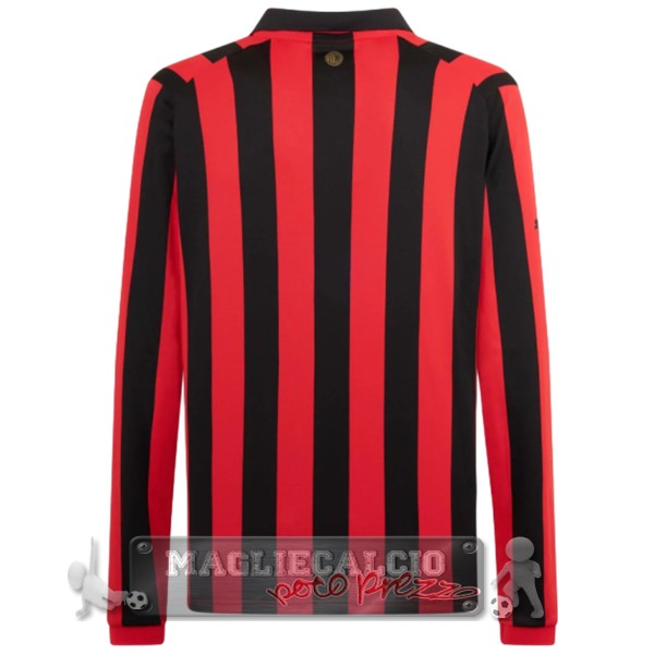 Thailandia speciale Maglia Calcio Manica lunga AC Milan 2024 2025 Rosso